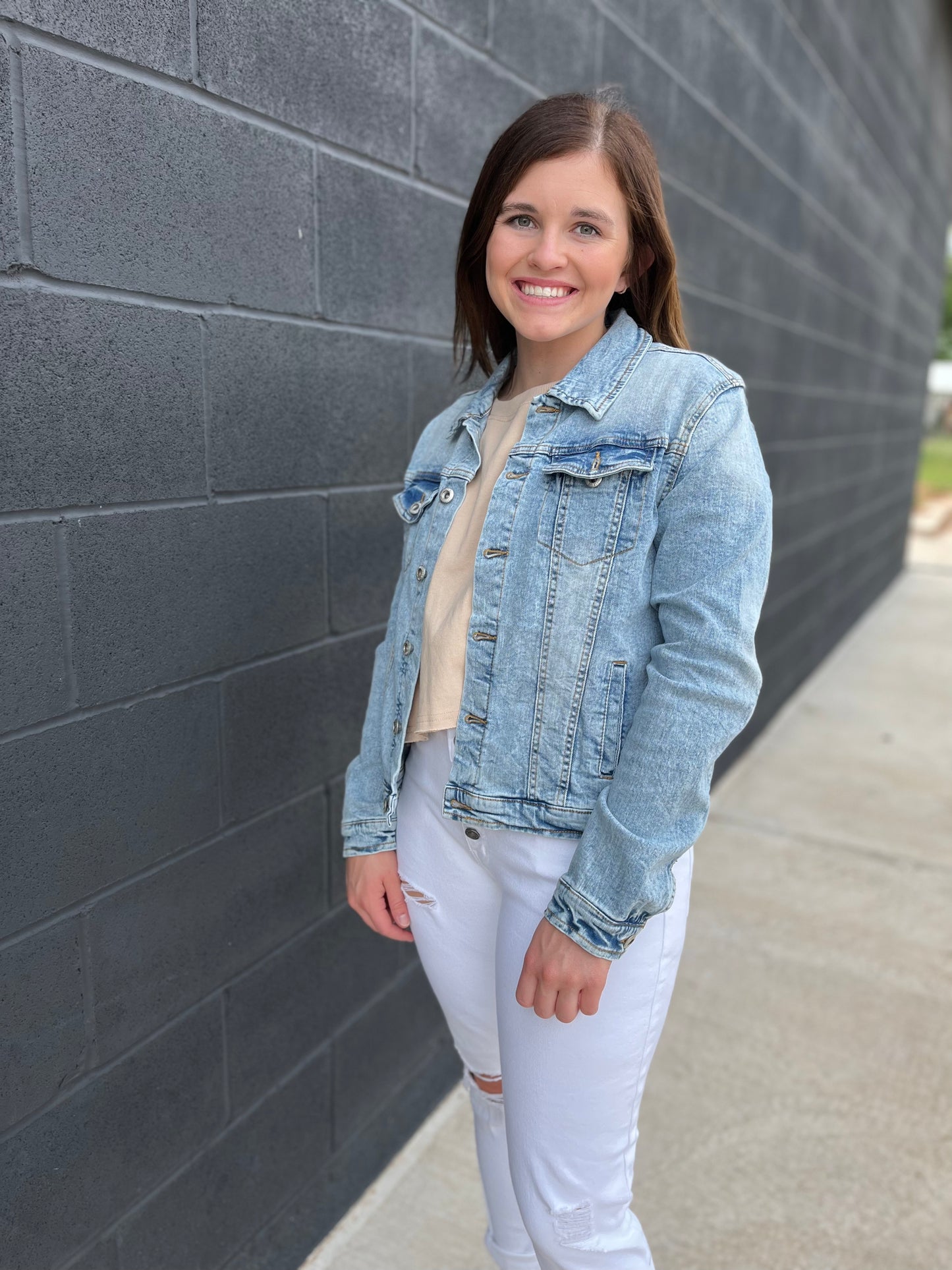 Wreck 'Em Painted Denim Jacket