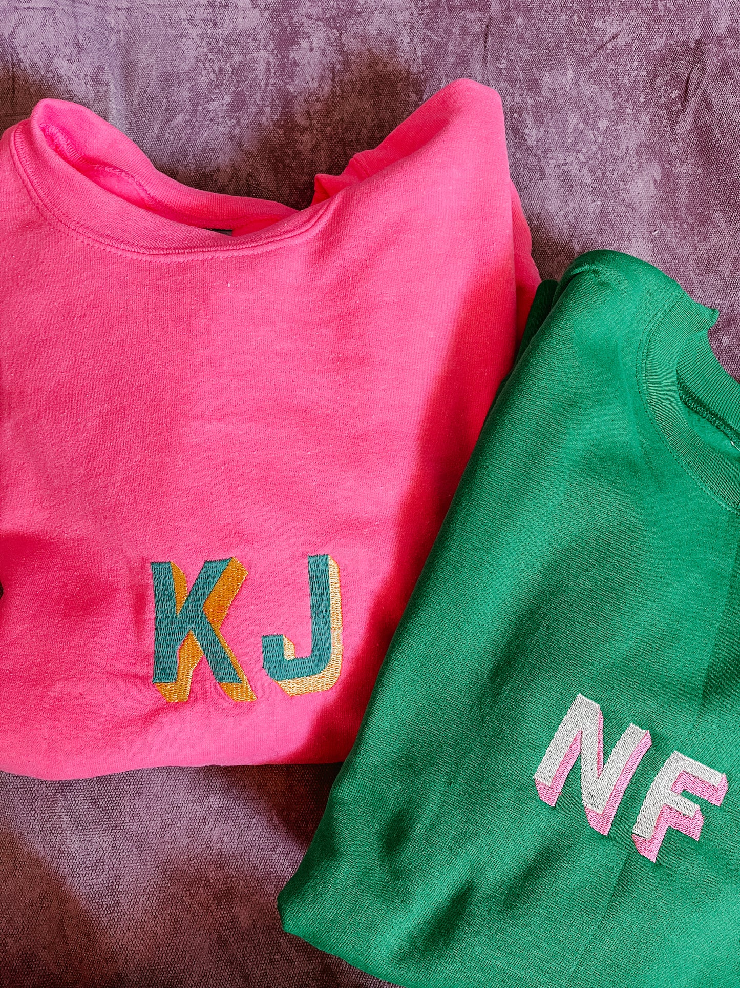 Embroidered Initial Sweatshirt